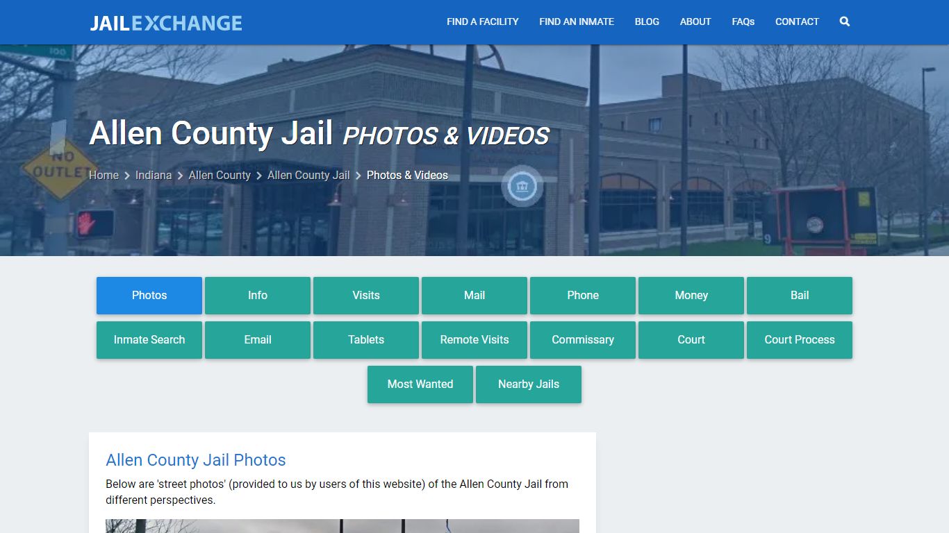 Photos & Videos - Allen County Jail, IN - Jail Exchange